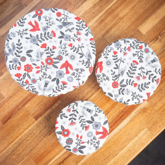 Charlotte couvre-plat alimentaire en tissu Georgia - L'Atelier de July