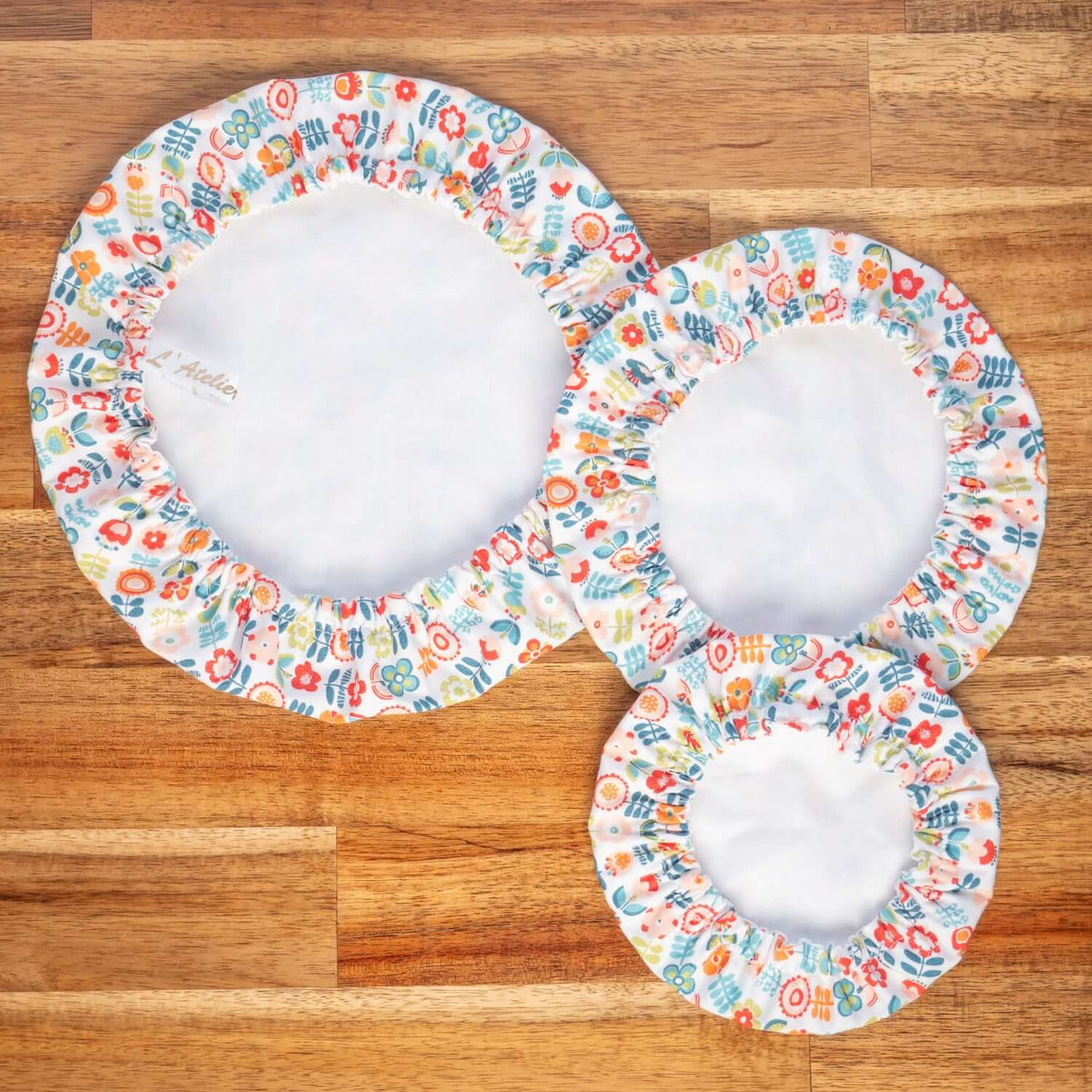 Charlotte couvre-plat alimentaire en tissu Mamma Mia - L'Atelier de July