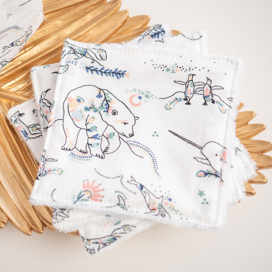 Coton lavable Bio et panier Boreal - L'Atelier de July