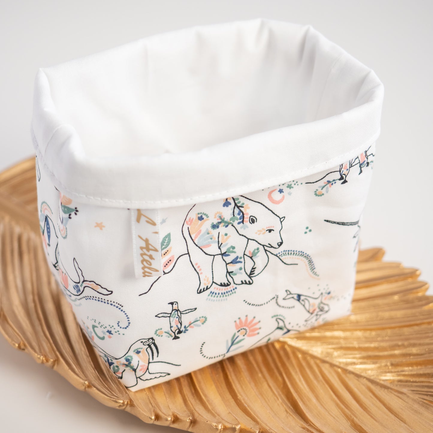 Coton lavable Bio et panier Boreal - L'Atelier de July