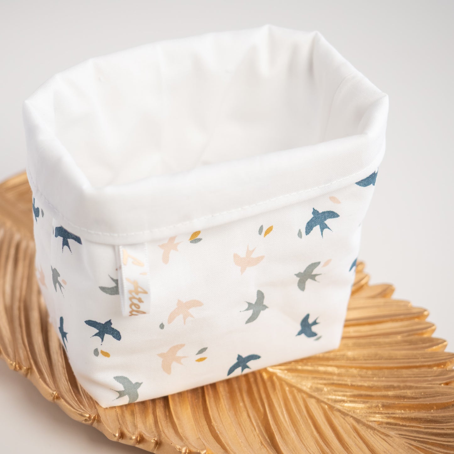 Coton lavable Bio et panier Hirondine - L'Atelier de July