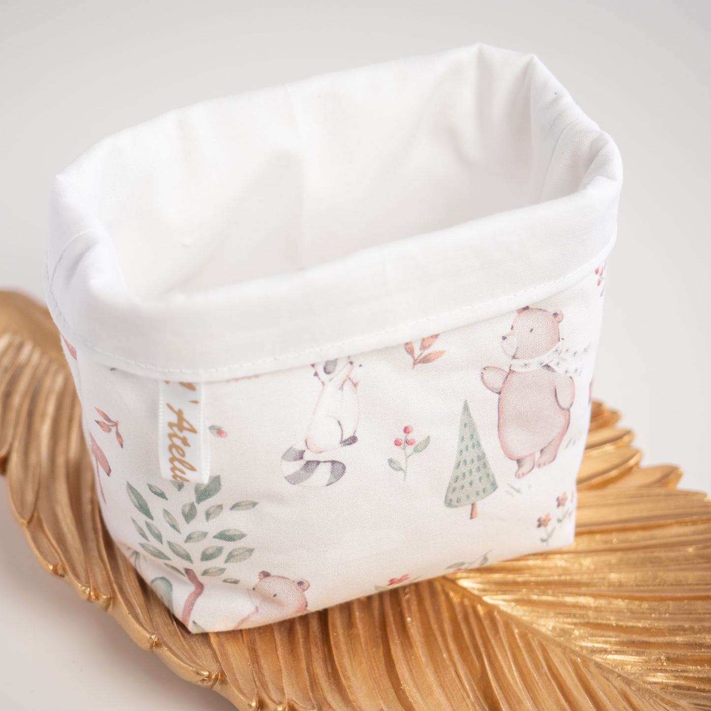 Coton lavable Bio et panier Noukie - L'Atelier de July