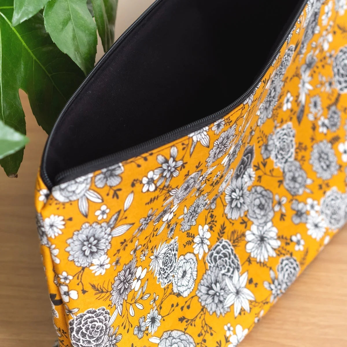 Trousse en tissu Bio « Mustard »