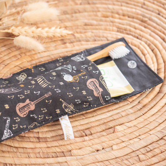 Pochette brosse à dents Jazzy - L'Atelier de July