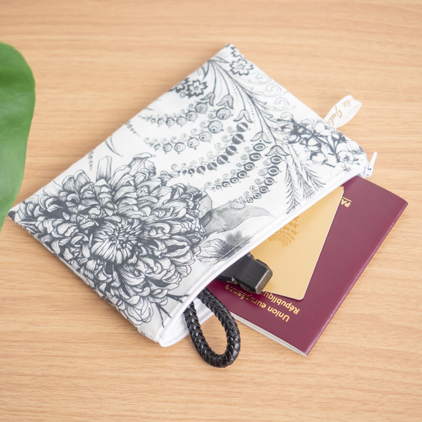 Pochette plate en tissu Bio Balea - L’Atelier de July