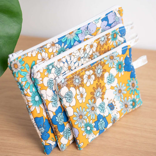Pochette plate en tissu Bio Sixty - L’Atelier de July