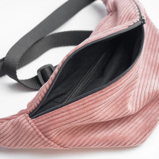 Sac banane velours côtelé Roséa - L'Atelier de July