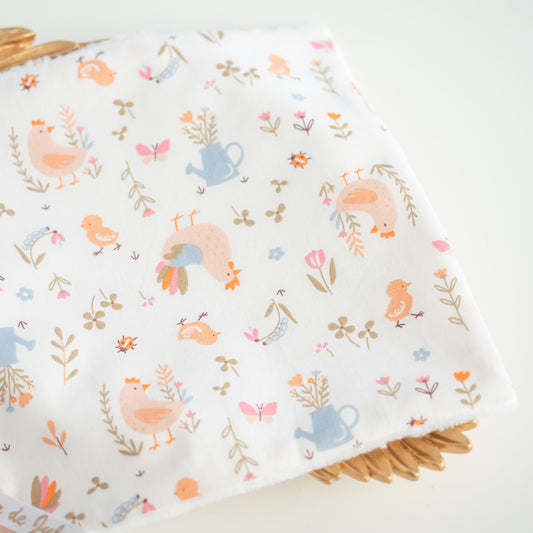 Serviette visage en tissu Cocotte - L'Atelier de July