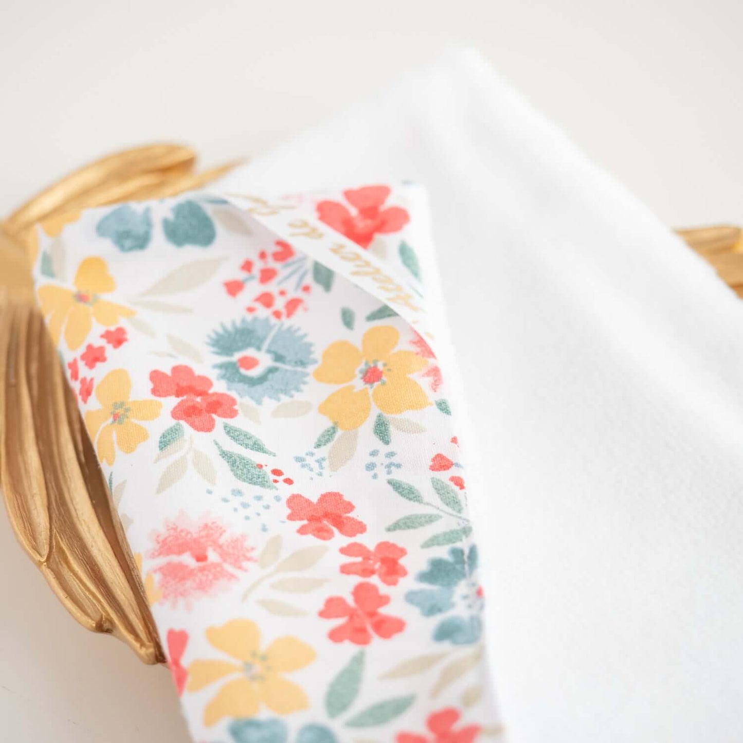 Serviette visage en tissu Summer - L'Atelier de July