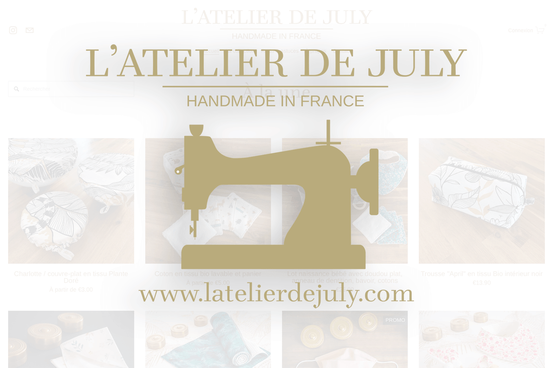 Bienvenue sur L’Atelier de July !