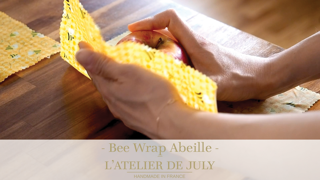Utilisation du Bee Wrap Abeille en vidéo - L'Atelier de July