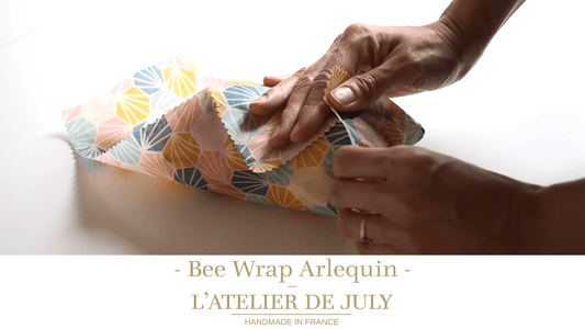 Utilisation du Bee Wrap, l'emballage alimentaire zéro déchets qui emballe bien ! - L'Atelier de July