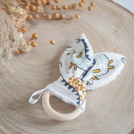 Anneau de dentition Drago pour bébé tissu Bio - L'Atelier de July