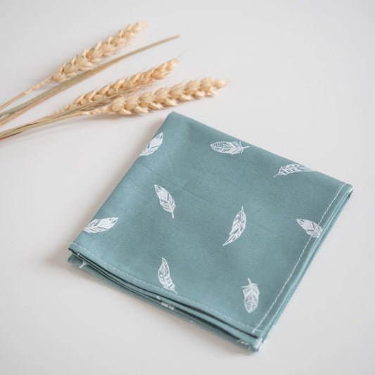 Grand mouchoir BIO Plume d'Eau - L'Atelier de July