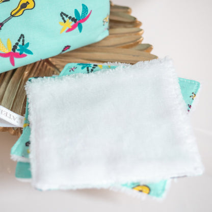 Coton lavable Bio et panier Aloha