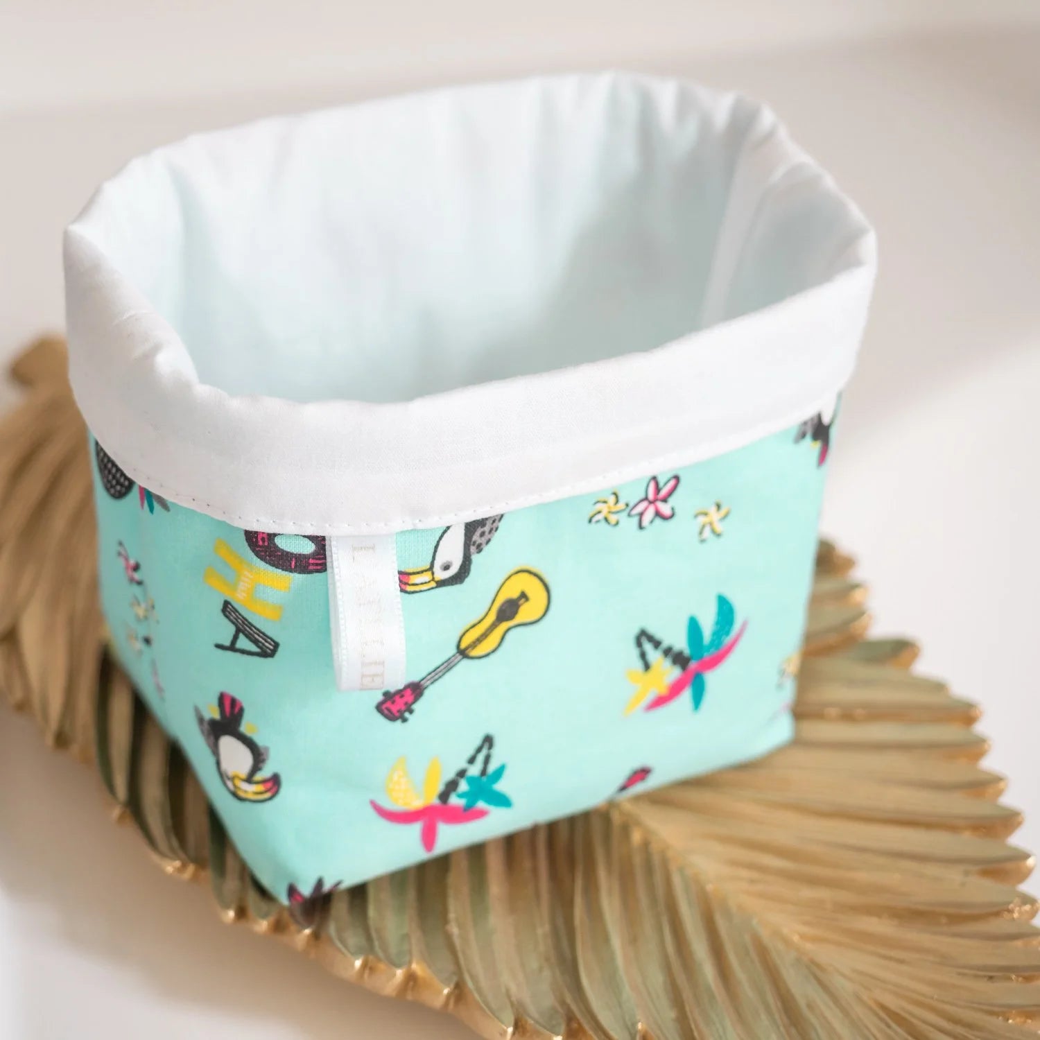 Coton lavable Bio et panier Aloha