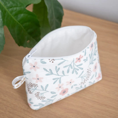 Pochette à main plate en gaze de coton Bio Pastel