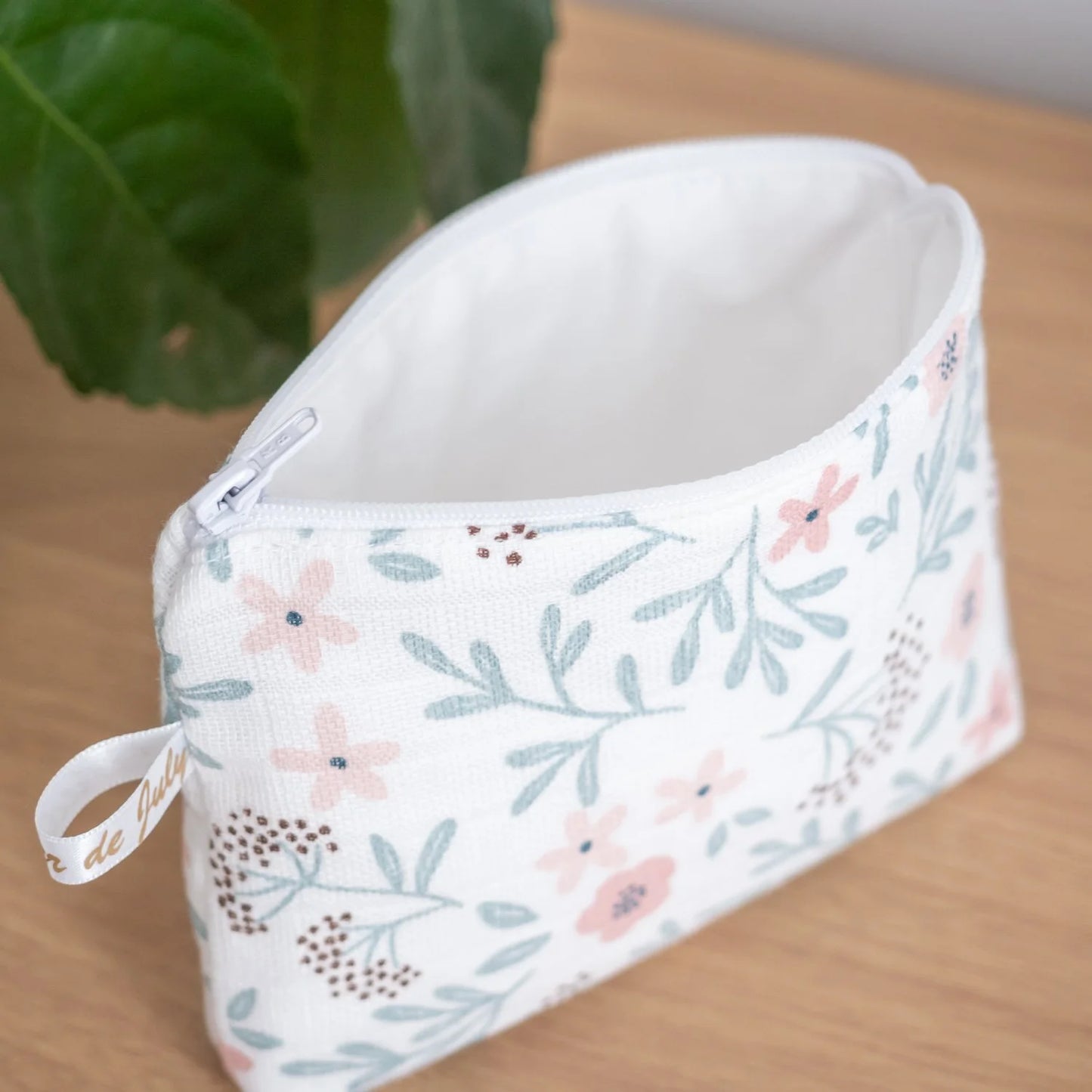 Pochette à main plate en gaze de coton Bio Pastel