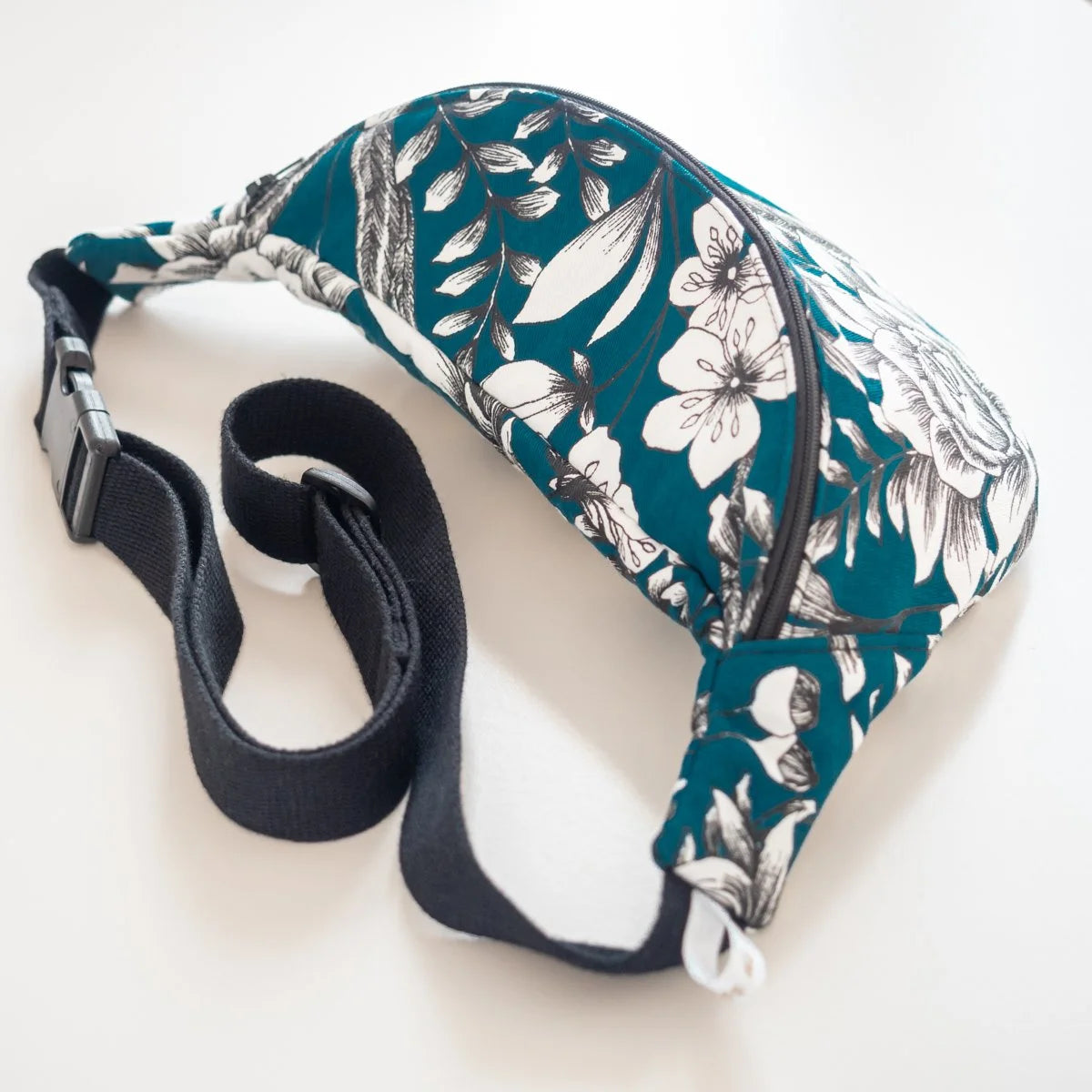 Sac banane en tissu bio Bluebella - L'Atelier de July