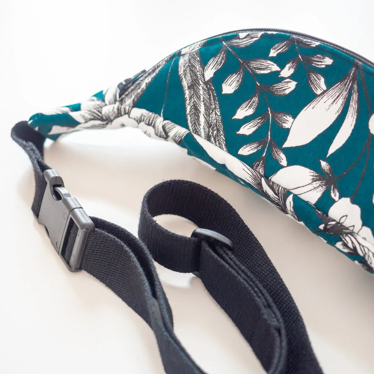 Sac banane en tissu bio Bluebella - L'Atelier de July