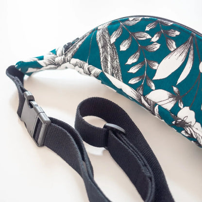 Sac banane en tissu bio Bluebella - L'Atelier de July