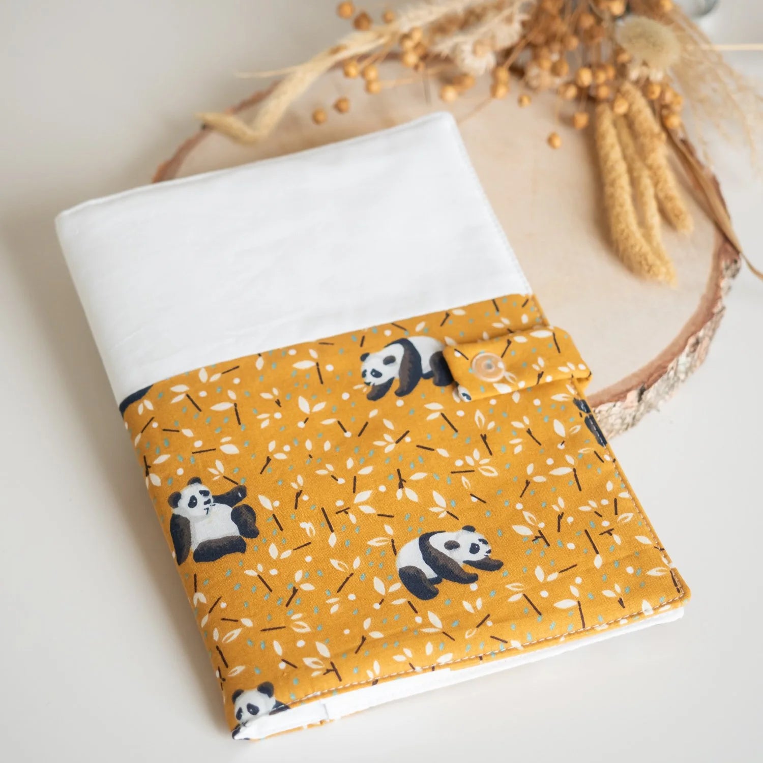 Protège carnet de santé Panda - L'Atelier de July