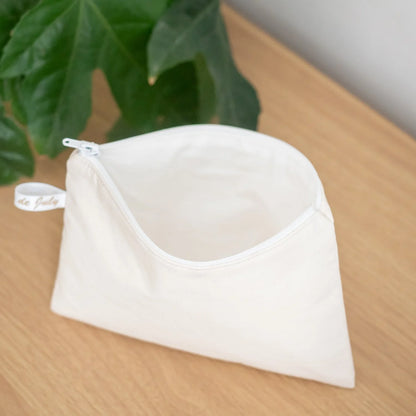 Pochette plate en tissu Bio Sahara - L'Atelier de July