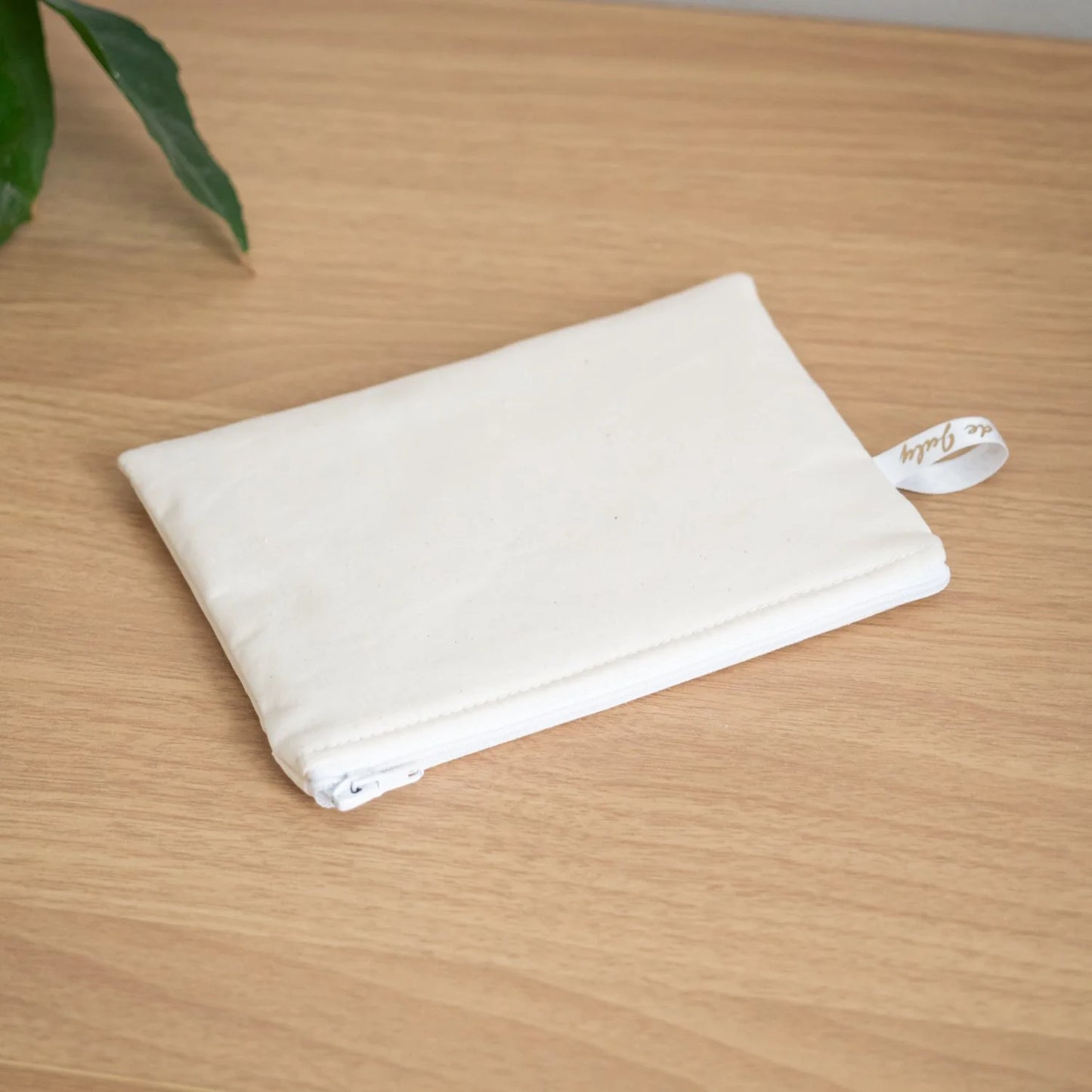 Pochette plate en tissu Bio Sahara - L'Atelier de July