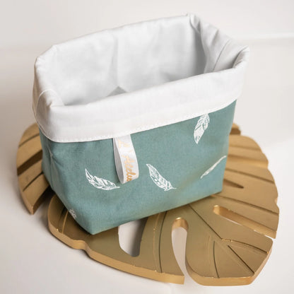 Coton lavable Bio et panier Plume d'eau