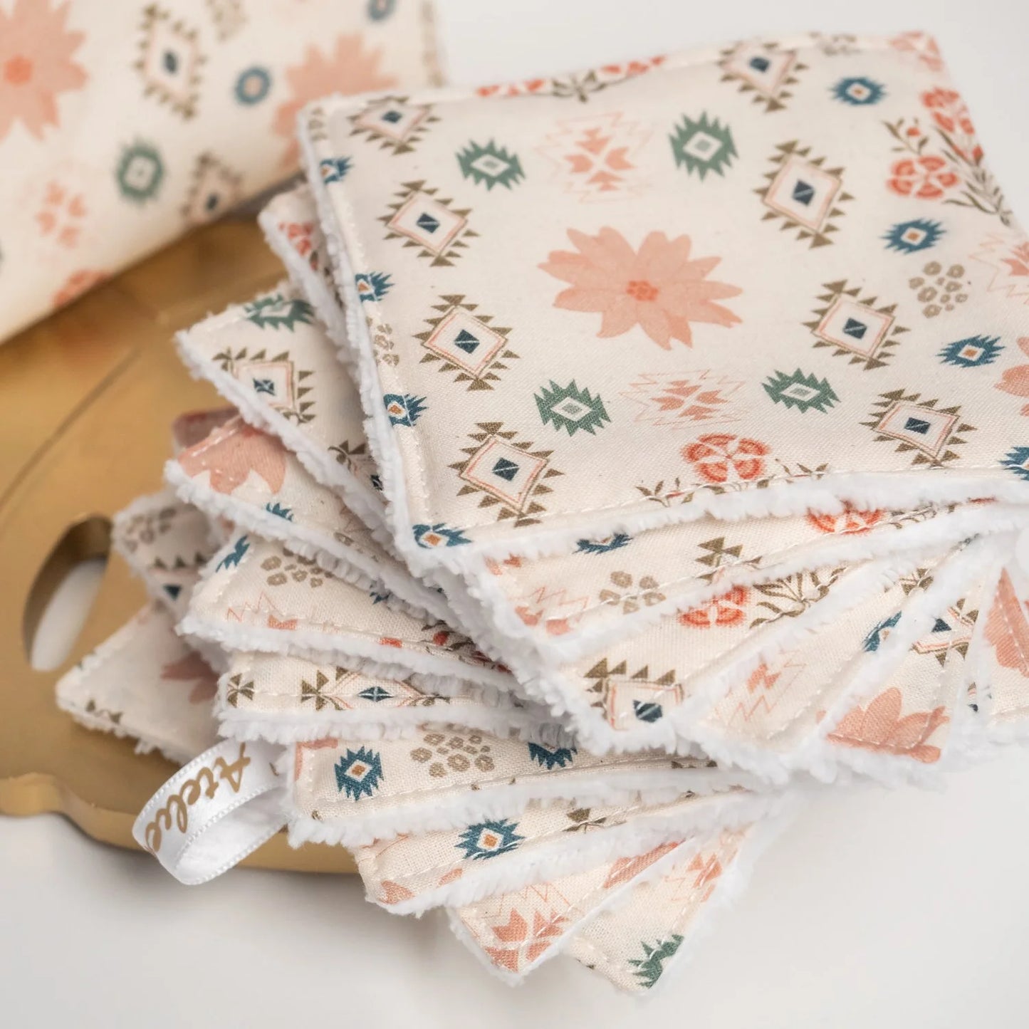 Coton lavable Bio et panier Bohème