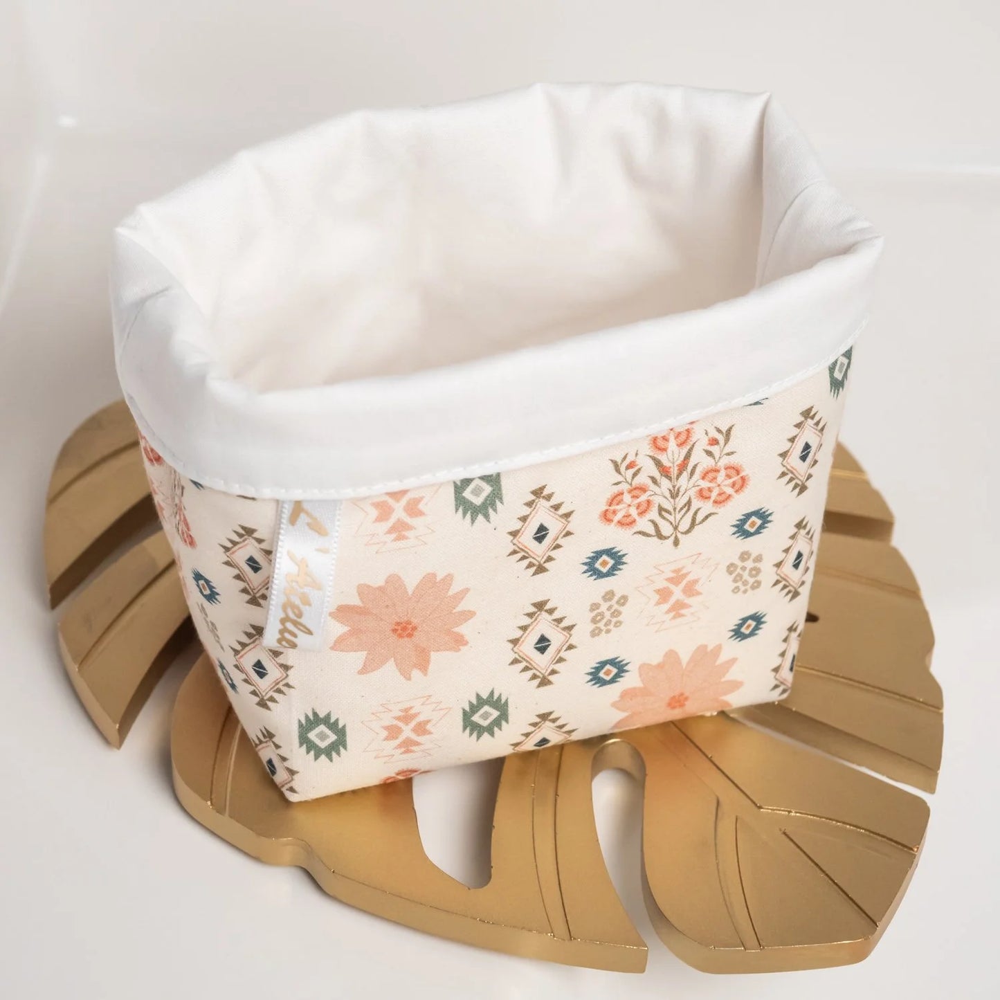 Coton lavable Bio et panier Bohème