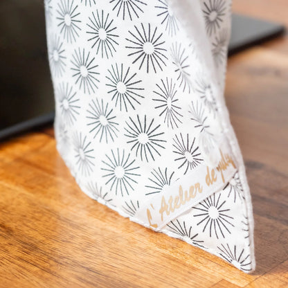 Essuie-tout lavable en coton bio et nid d’abeille Cosmo - L'Atelier de July