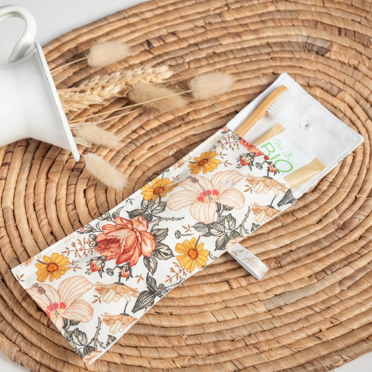 Pochette brosse à dents Jardin Anglais - L'Atelier de July