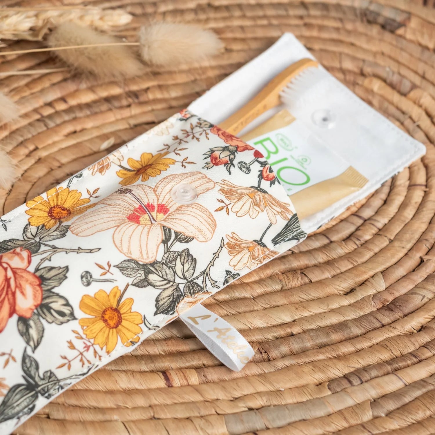 Pochette brosse à dents Jardin Anglais - L'Atelier de July