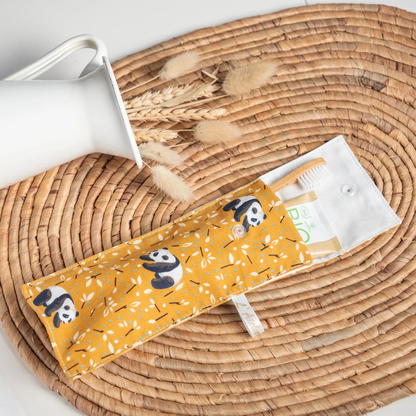 Pochette brosse à dents Panda - L'Atelier de July