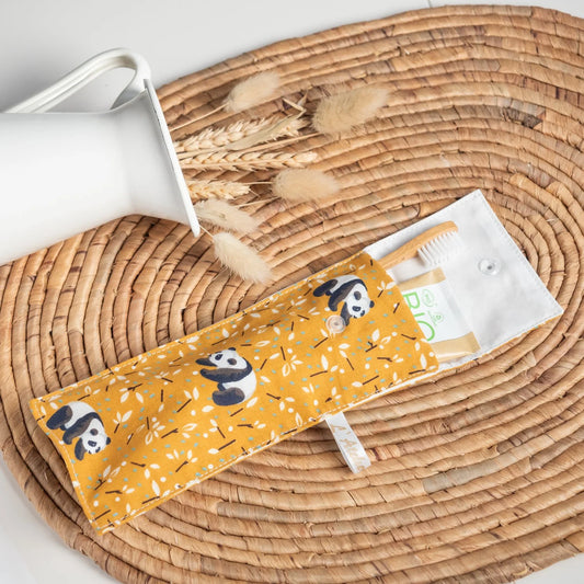 Pochette brosse à dents Panda - L'Atelier de July