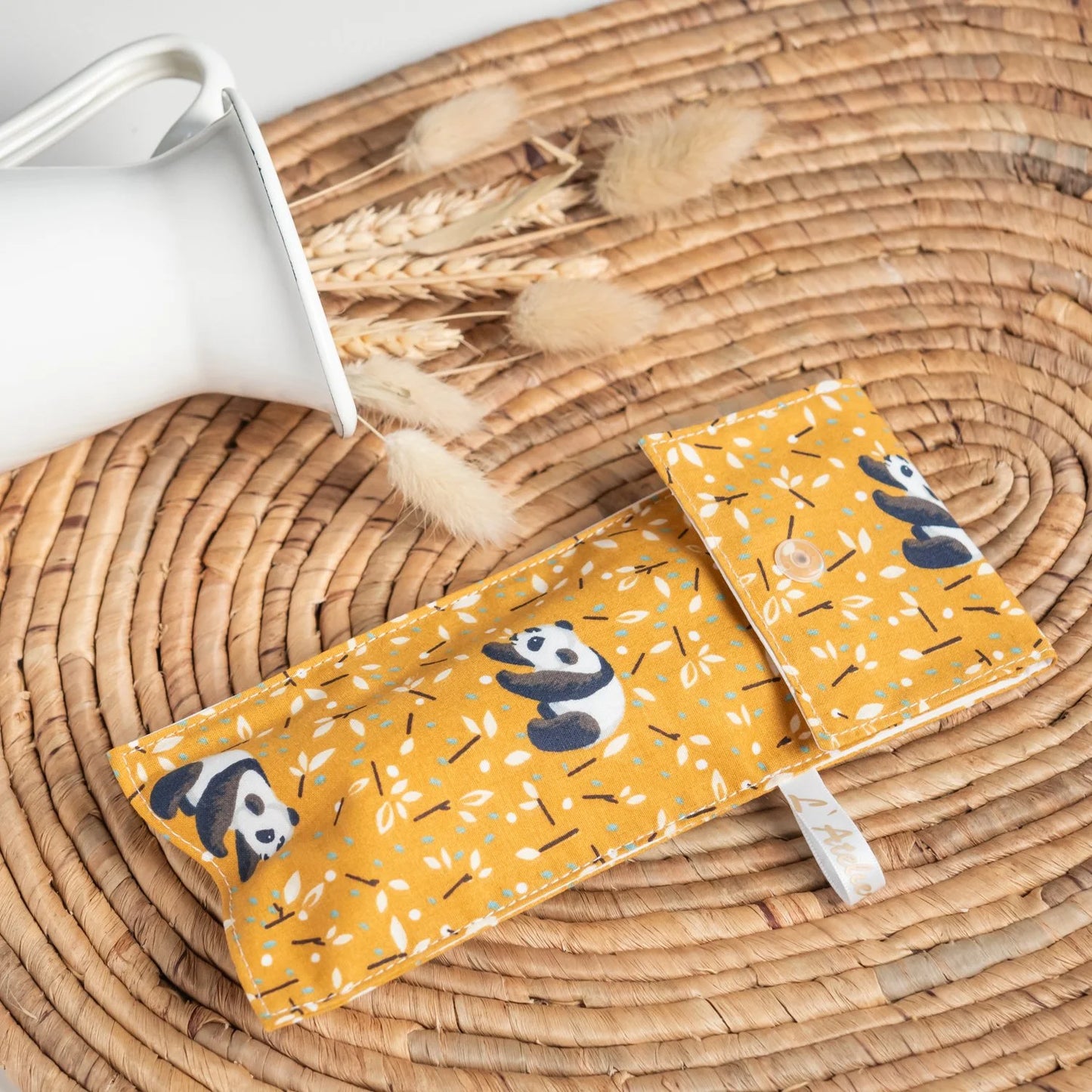 Pochette brosse à dents Panda - L'Atelier de July