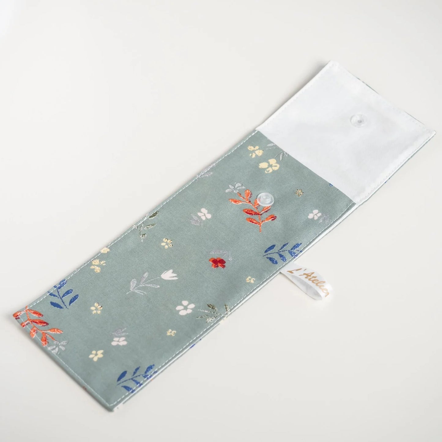 Pochette brosse à dents Printemps green - L'Atelier de July