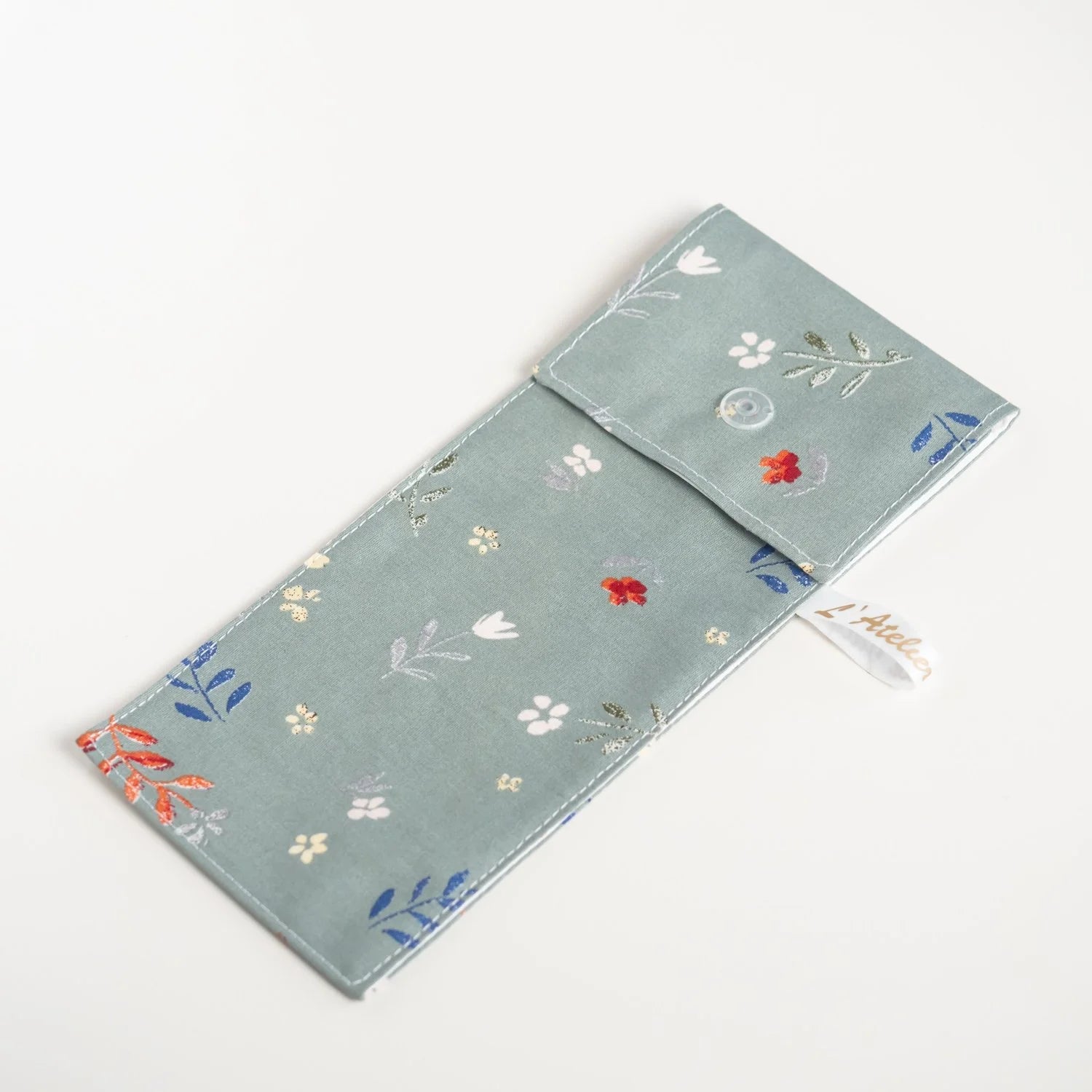 Pochette brosse à dents Printemps green - L'Atelier de July