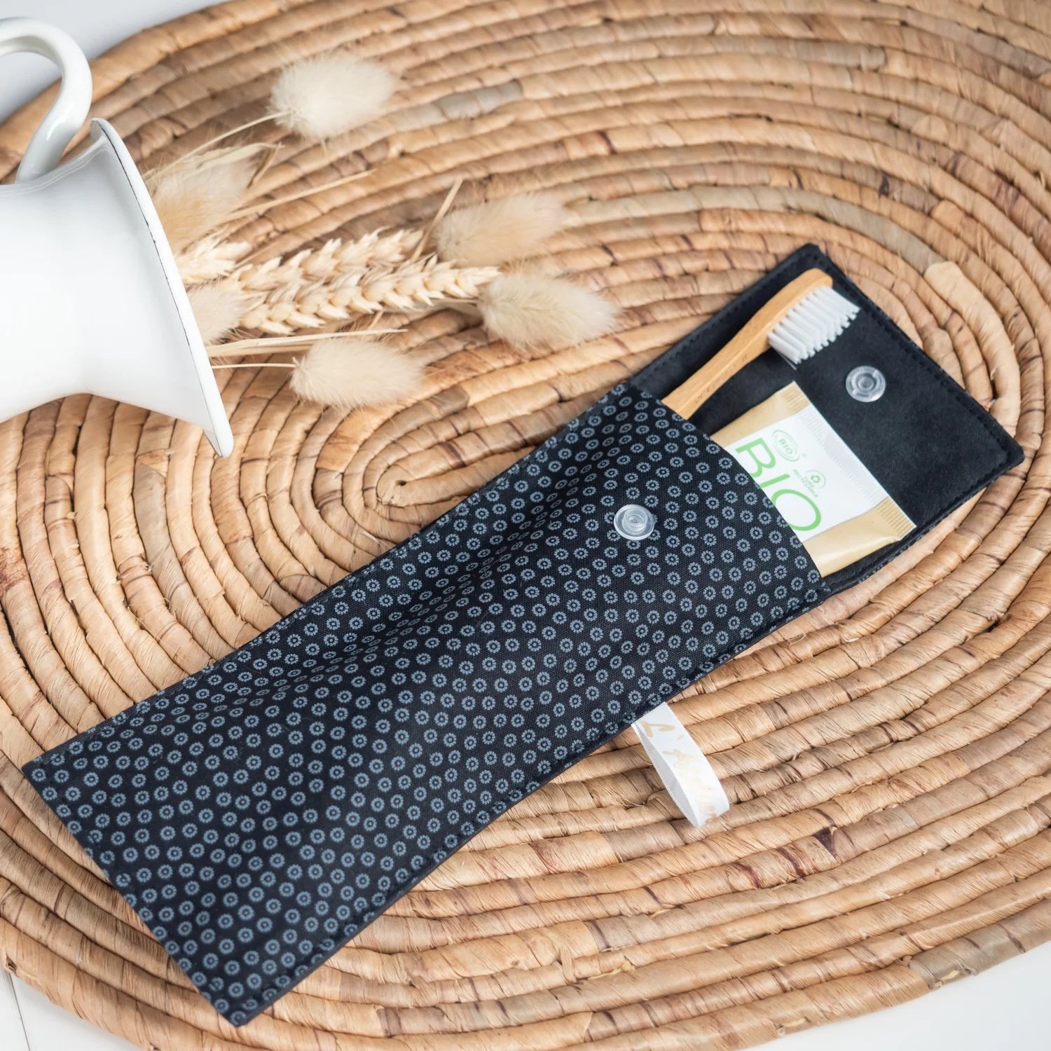 Pochette brosse à dents en tissu Clyde - L'Atelier de July