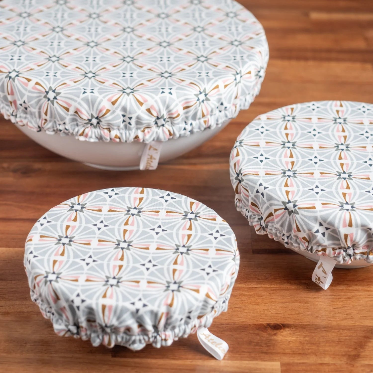 Charlotte couvre-plat alimentaire en tissu Origami - L'Atelier de July