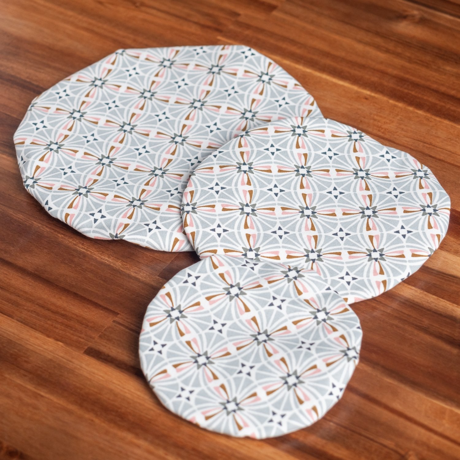 Charlotte couvre-plat en tissu bio Origami