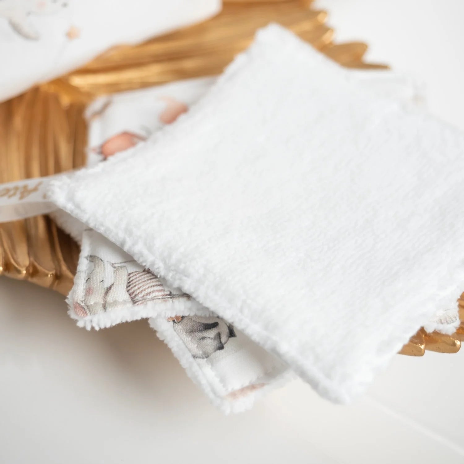 Coton lavable Bio et panier Clair de lune