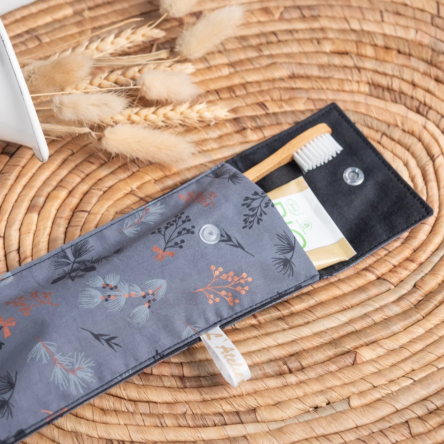 Pochette brosse à dents Herborium - L'Atelier de July