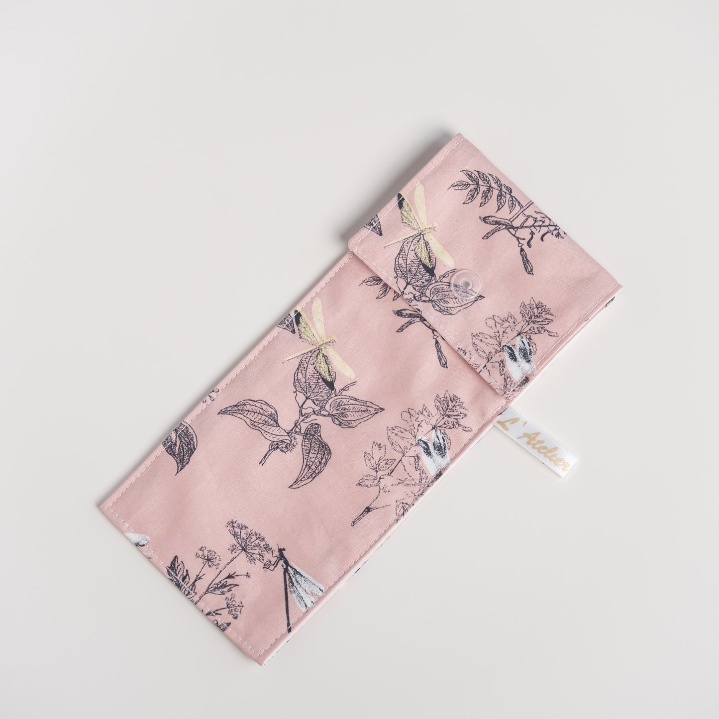 Pochette brosse à dents L'Herboriste Rose - L'Atelier de July