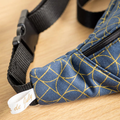 Sac banane en tissu bio Calimal - L'Atelier de July