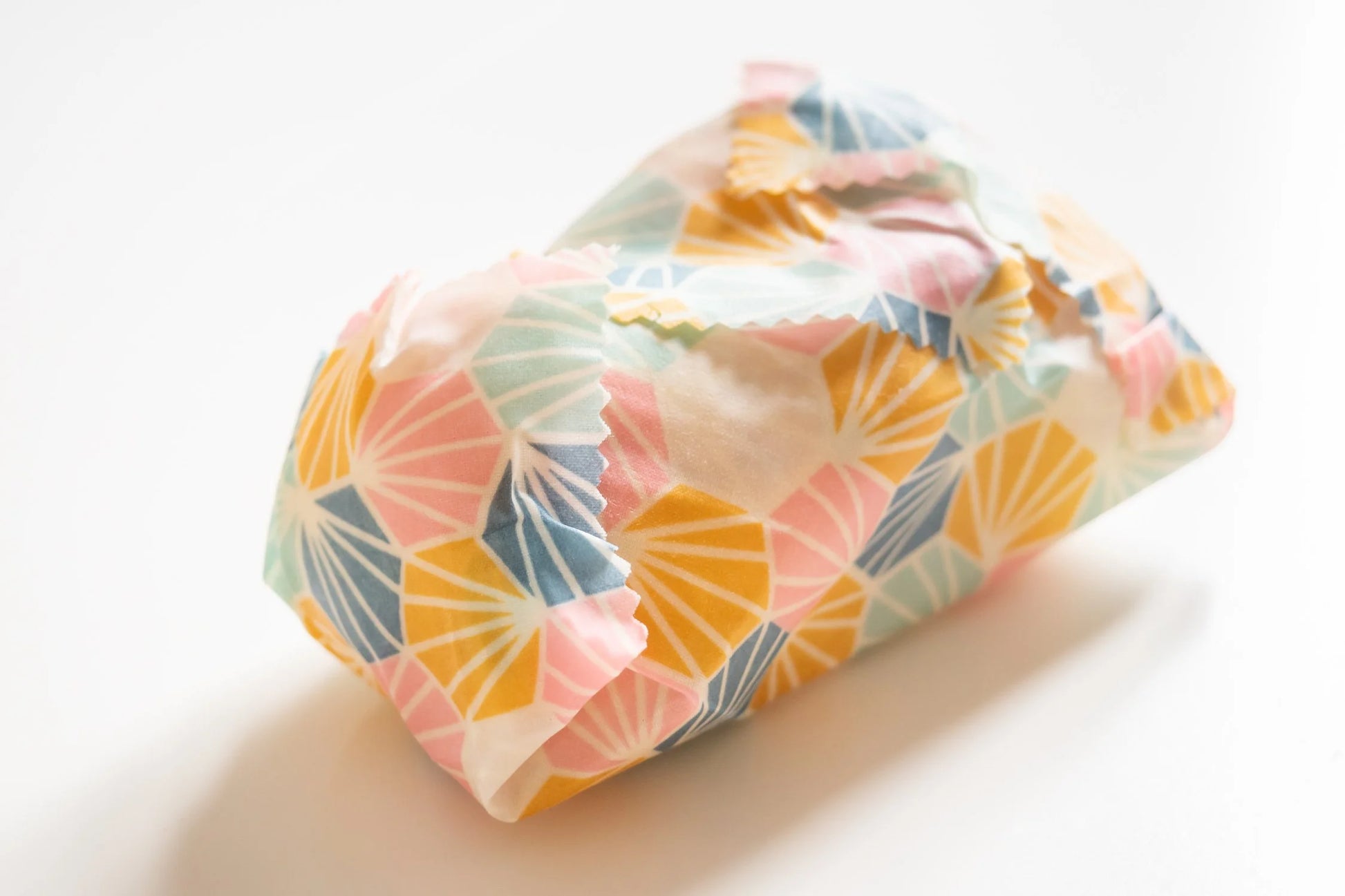 Bee Wrap Arlequin - emballage alimentaire 100% naturel, lavable et réutilisable - Lot de 3
