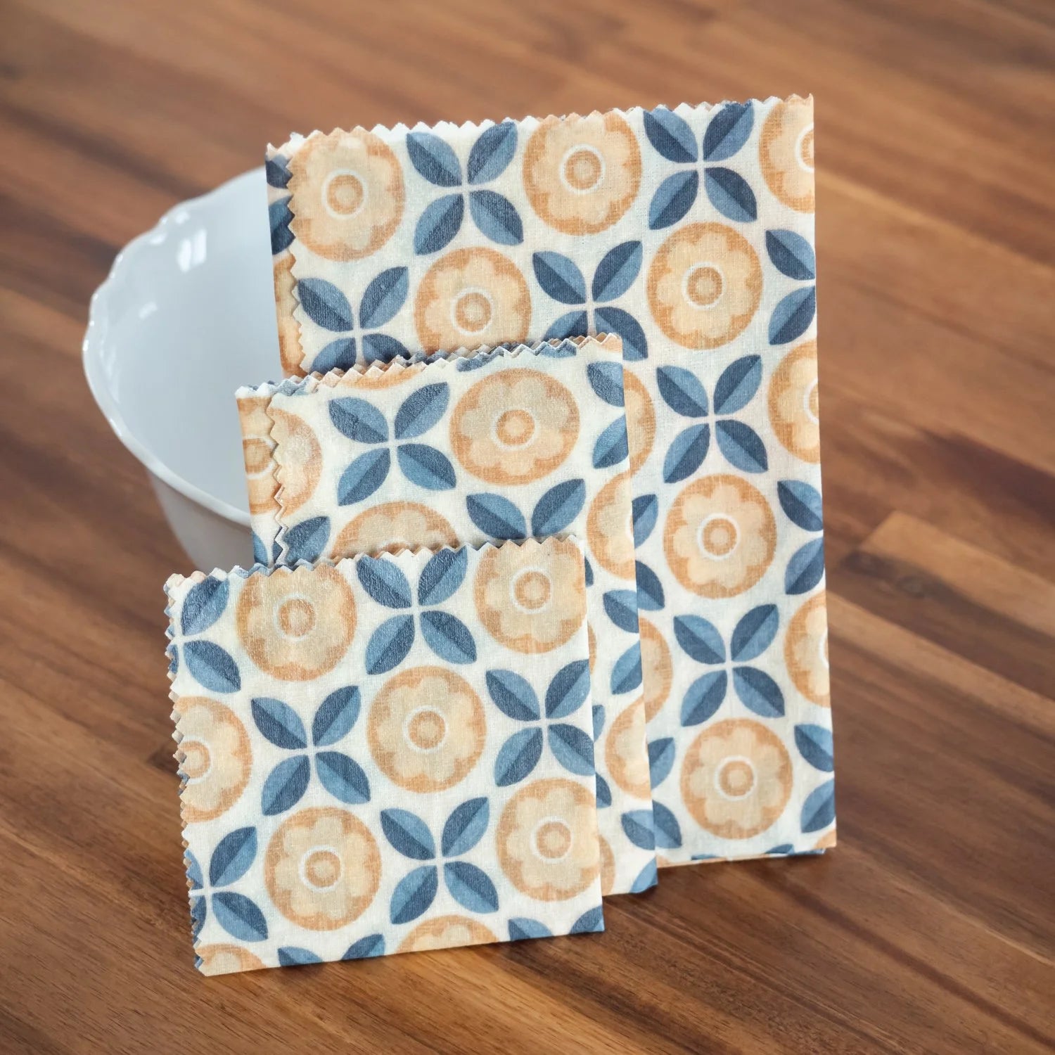 Bee Wrap Royal - emballage alimentaire 100% naturel, lavable et réutilisable - Lot de 3 - L'Atelier de July