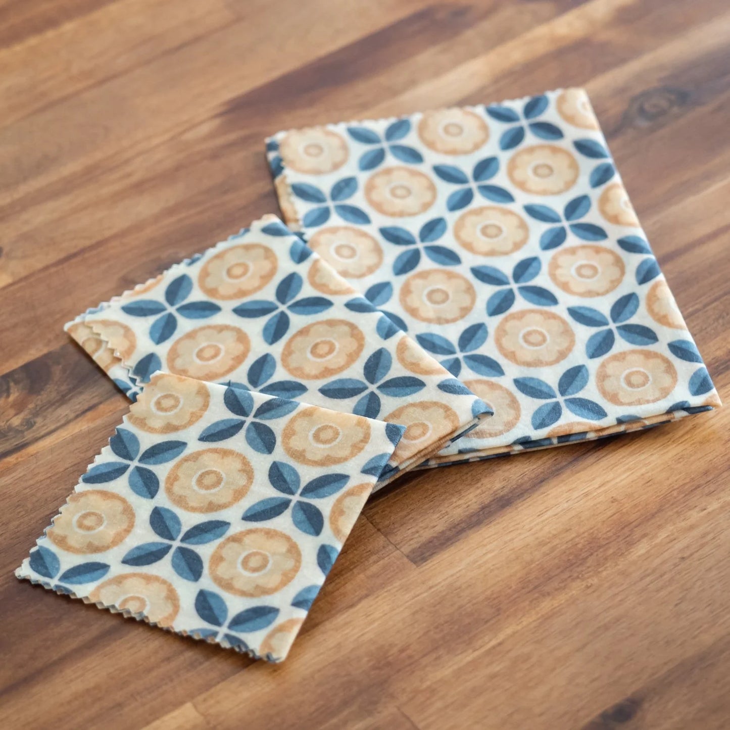 Bee Wrap Royal - emballage alimentaire 100% naturel, lavable et réutilisable - Lot de 4 - L'Atelier de July