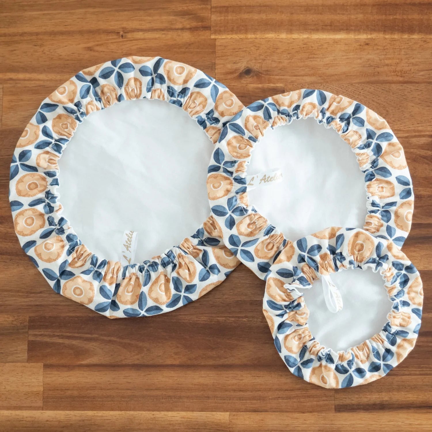 Charlotte / couvre-plat en tissu bio "Royal"